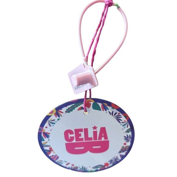 CELIA B Sinai Floral Puff Sleeve Mini Dress in Orange NWT Size Small - Picture 9 of 10